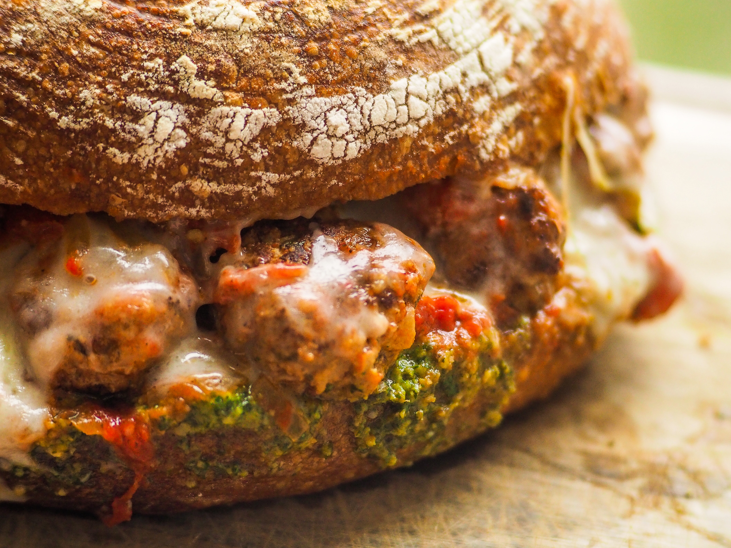 Meatball Sandwiches + VK Caesar Salad + Tiramisù — Valentine Kitchen