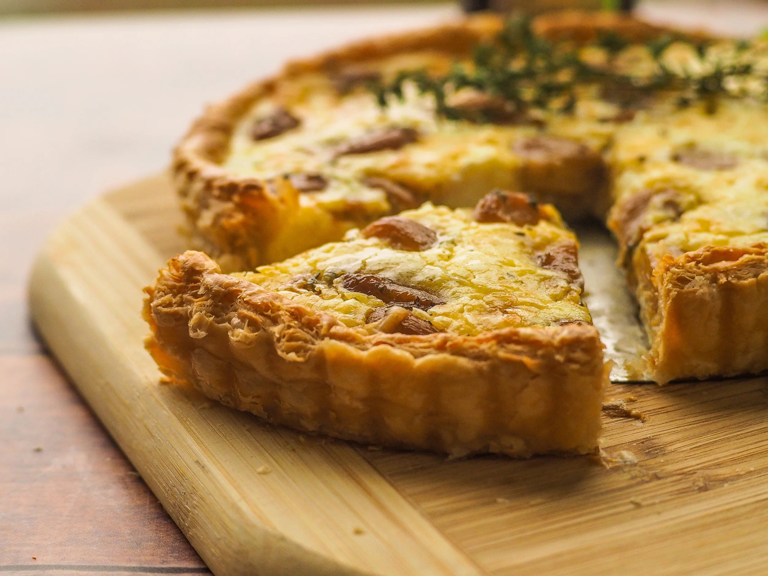 Caramelized Garlic Tart