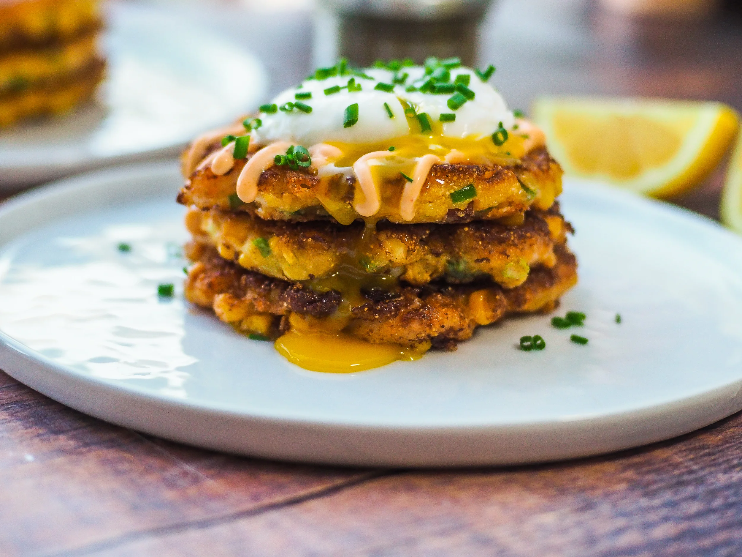 Shrimp and Grits Fritters