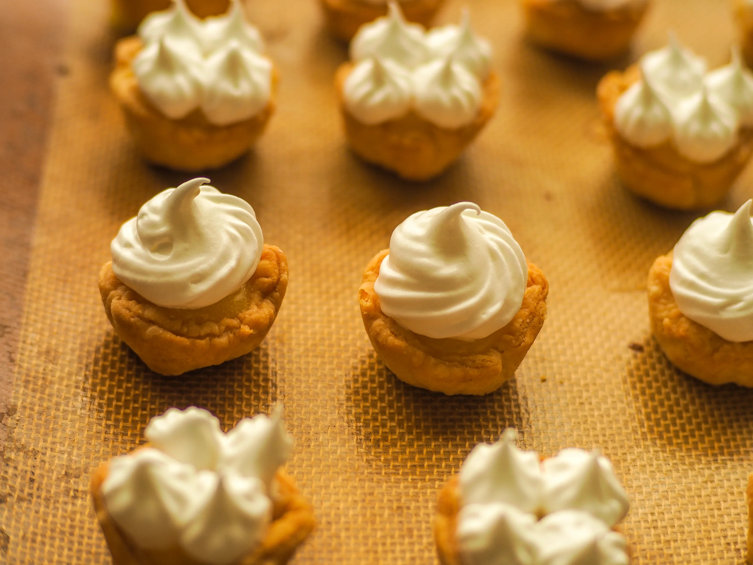 Key Lime Meringue Tartlets