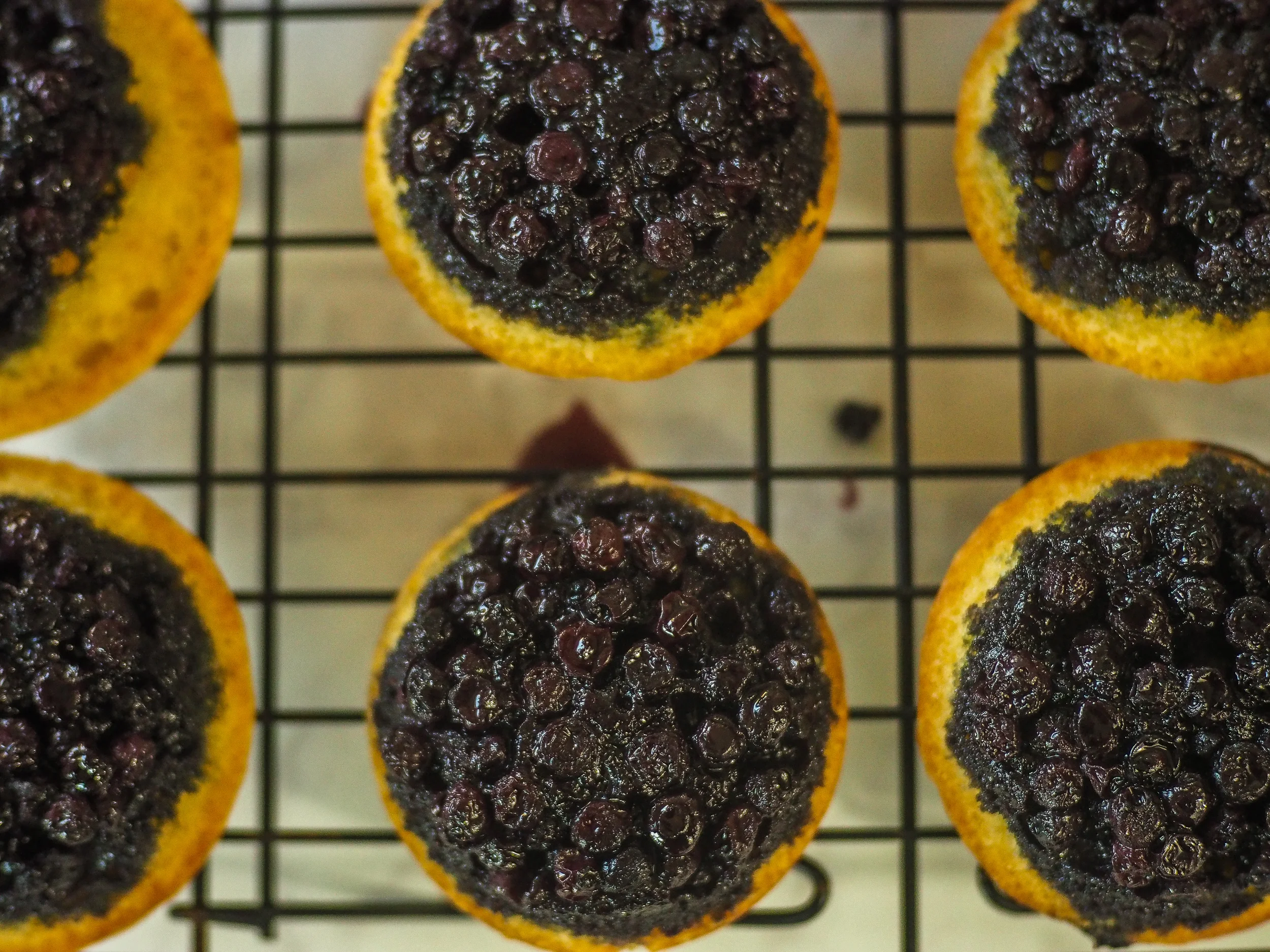 Blueberry Upside-Down “Muffins”