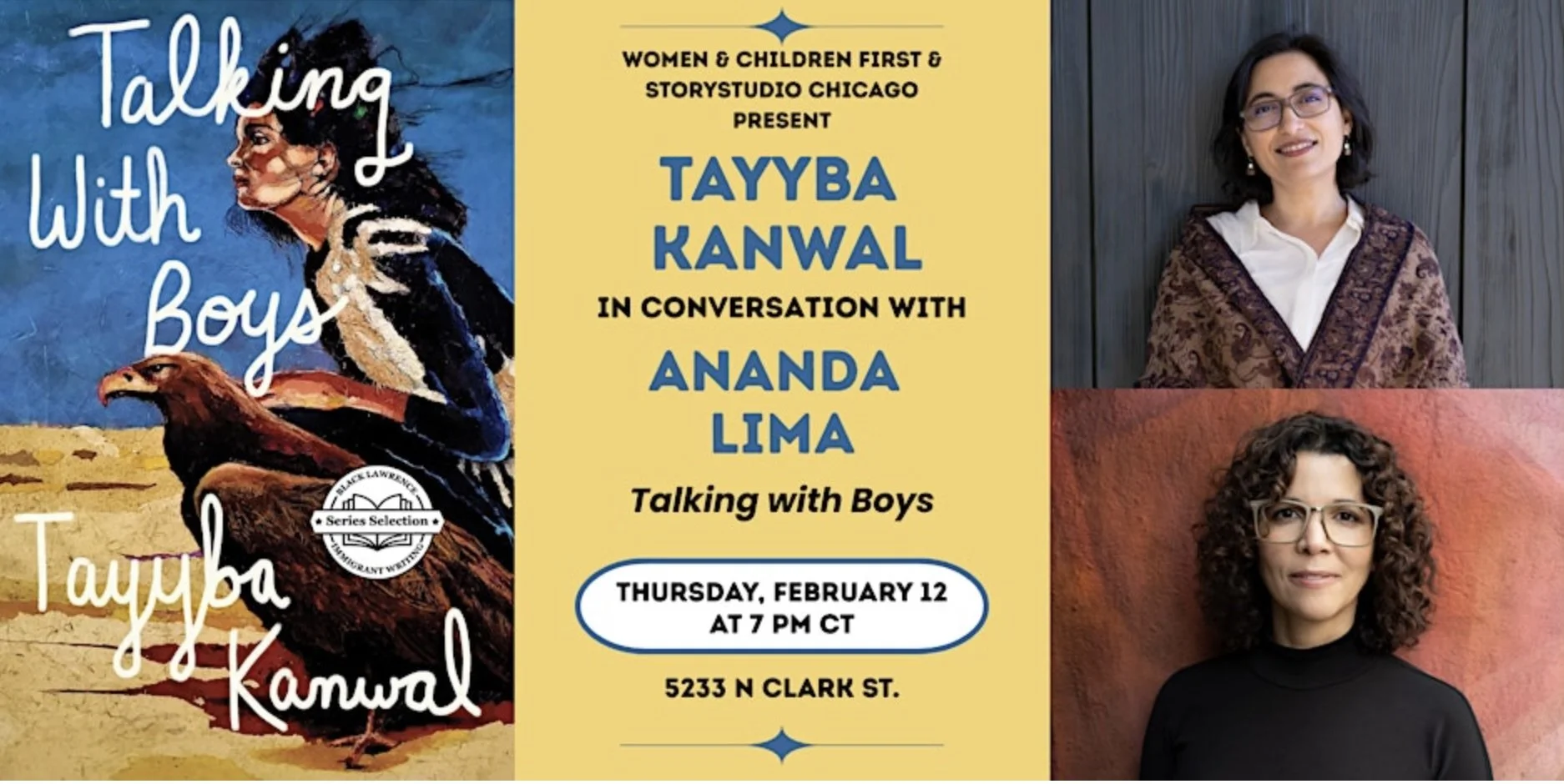Book Talk and Signing: Chicago with Ananda Lima