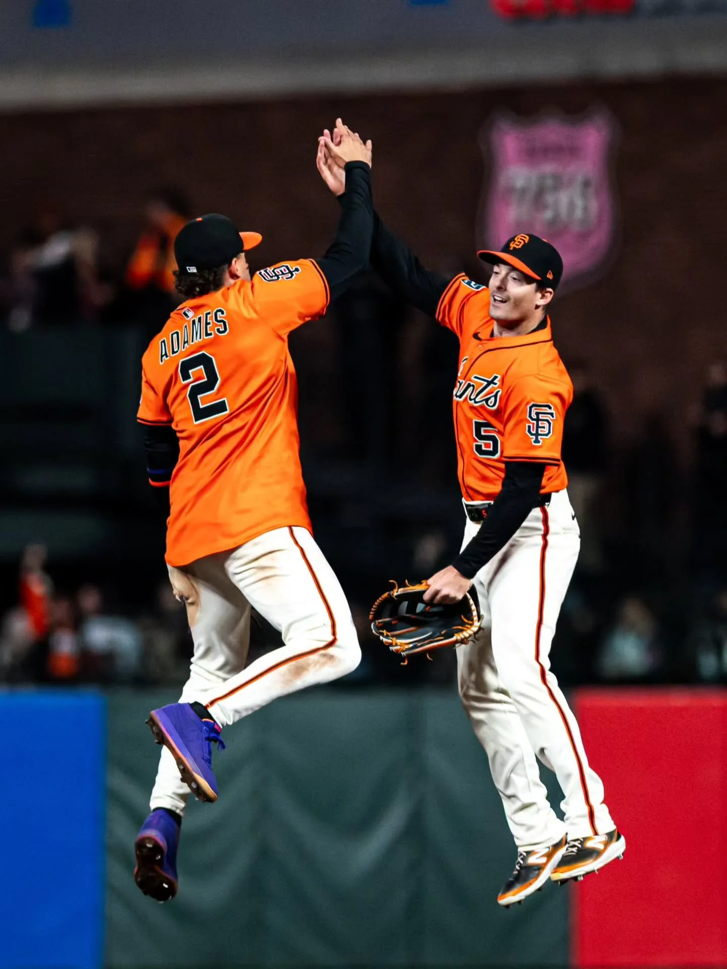 An electric night and absolute thriller at @oraclepark as the @sfgiants BEAT LA.