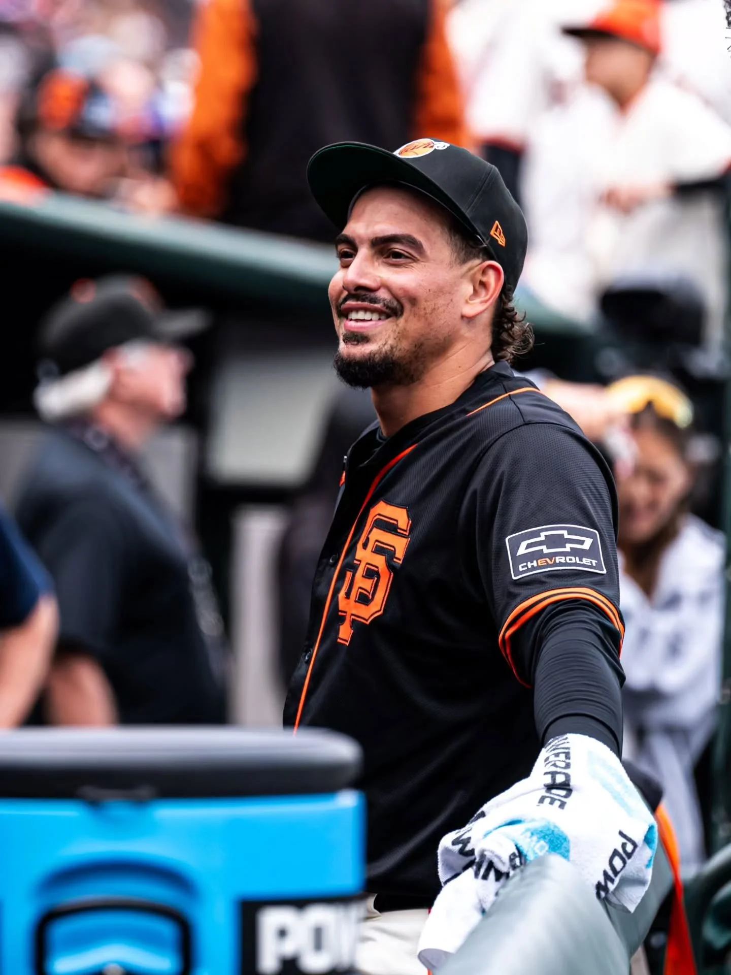 On a Saturday night at @oraclepark.