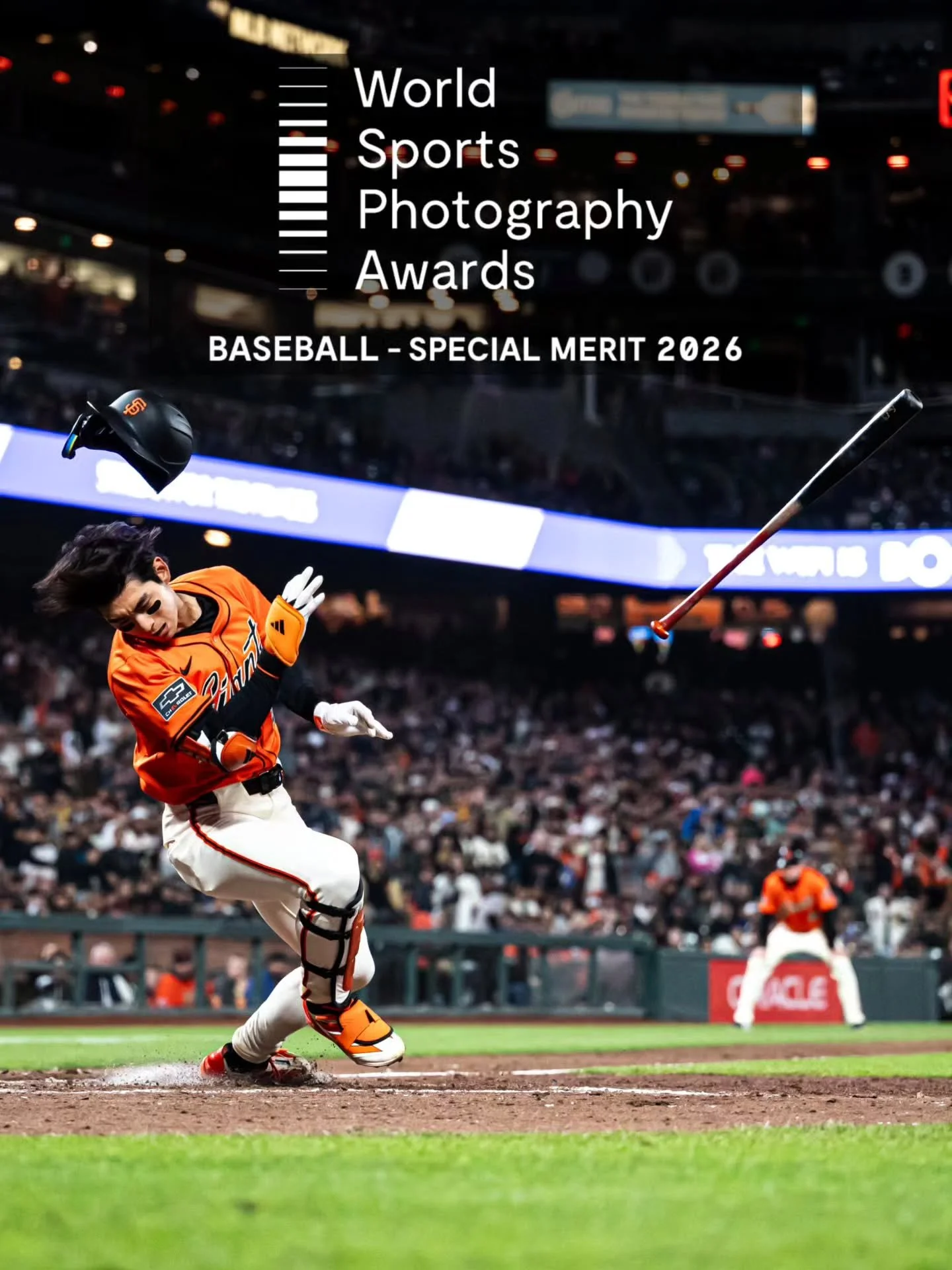 Truly an honor to share that out of over 23,100 submissions from 4,100 photographers, one of my images has been selected as a 2026 @worldsportsphotographyawards winner in the Baseball Category, Special Merit.

Being considered to have made one of the
