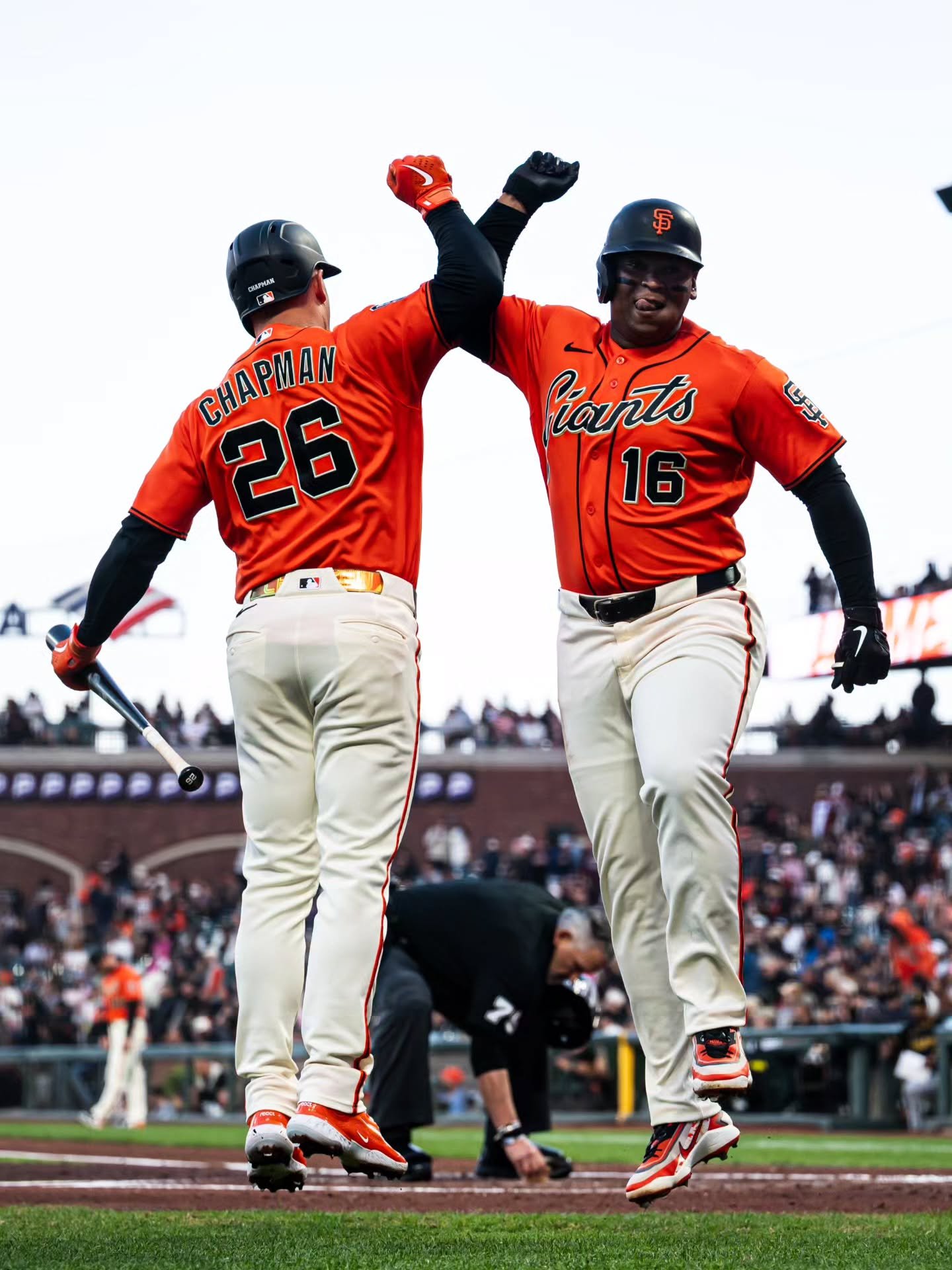 Frames, moments, and fireworks on Orange Friday at @oraclepark.