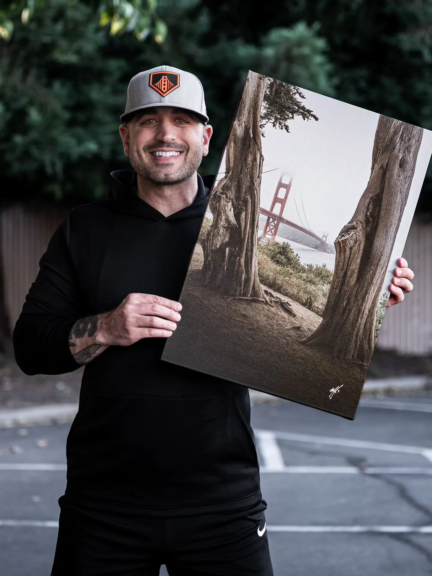 One of my first images of the Golden Gate Bridge, taken on a walk in The Presidio with my first camera under the San Francisco fog. Thrilling to see a canvas order come through for it...in 2026.

I'm floored, and grateful.

I've held onto these momen