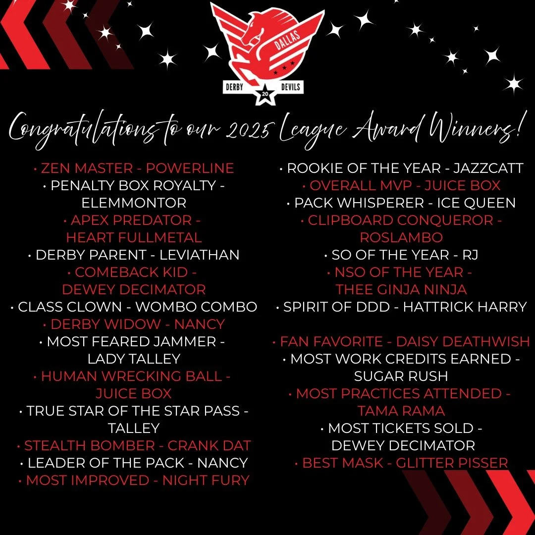 ๐ Congratulations to our 2025 League Award Winners! We’re so proud of each and every one of you — way to shine this season! ๐๐
