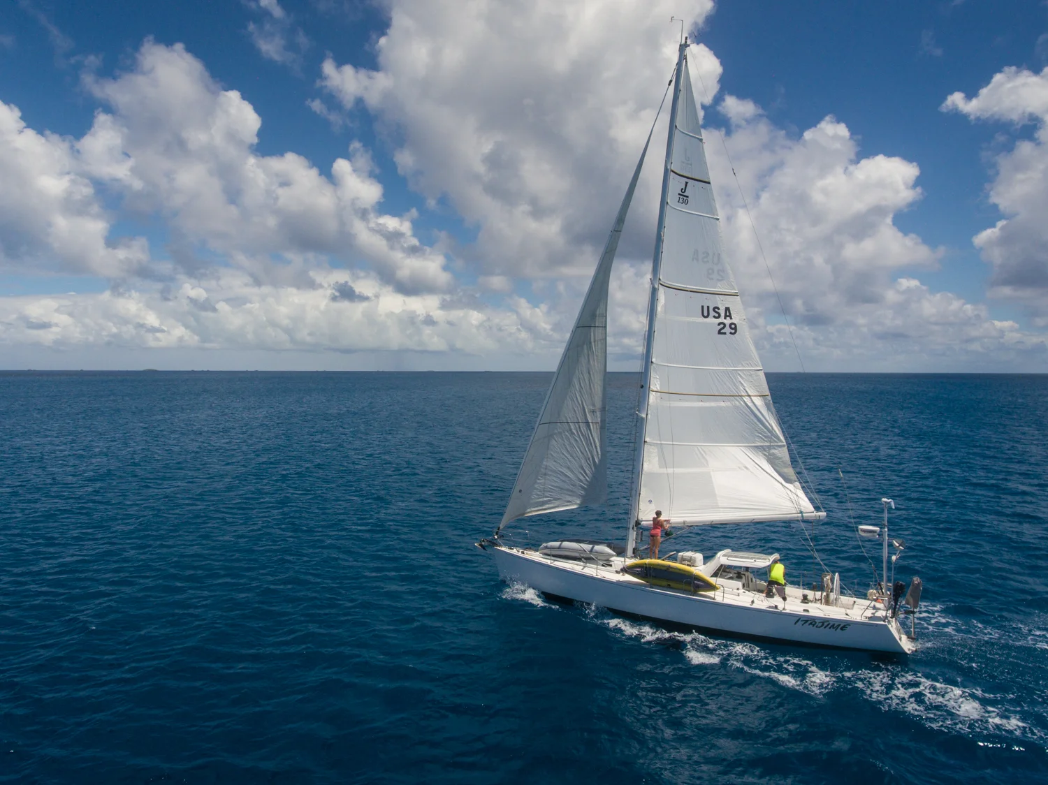 Drone Footage of Itajime in Fakarava, French Polynesia