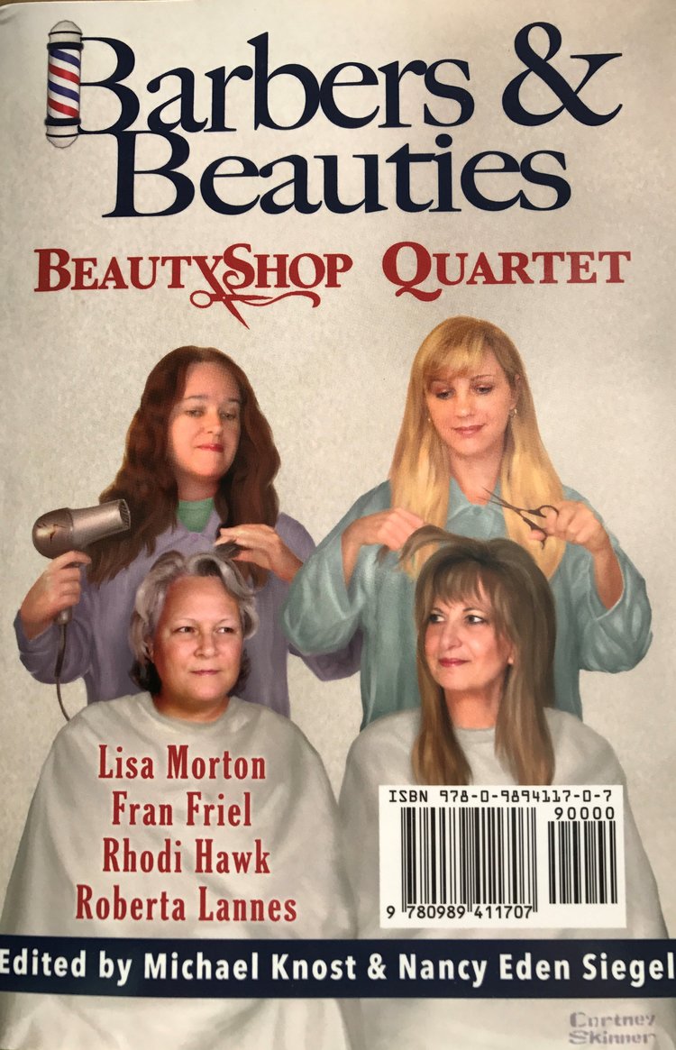 Barbers & Beauties has 2 Covers! It's a FlipBook. It's read from the Front for the Barbers and from the Back for the Beauties! To purchase your copy, CLICK the Buy On Amazon Button under the Barbers Cover image. 