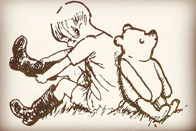 &ldquo;A day without a friend is like a pot without a single drop of honey left inside.&rdquo; &mdash;Winnie-the-Pooh  #winniethepooh