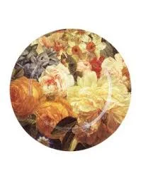 Vintage Floral Charger Plate