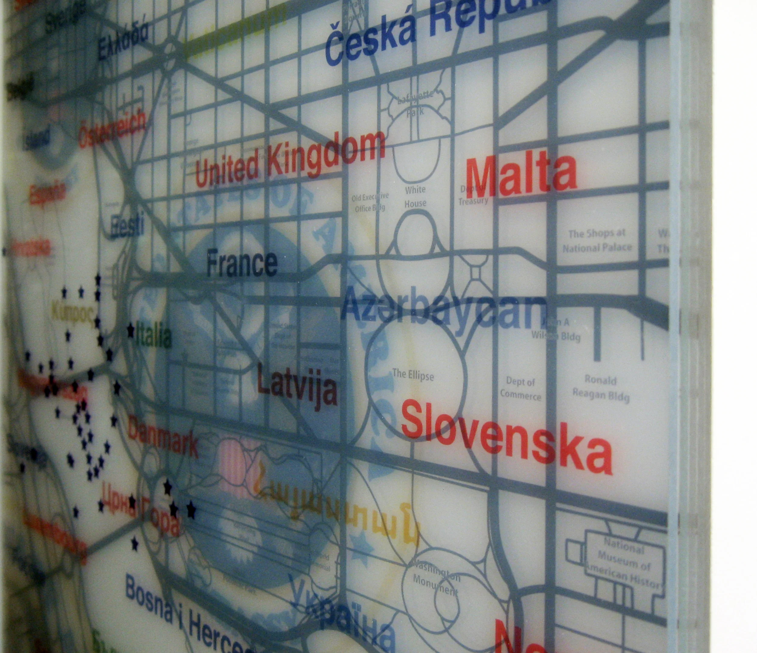 "United States Embassies: Europe and Eurasia" detail