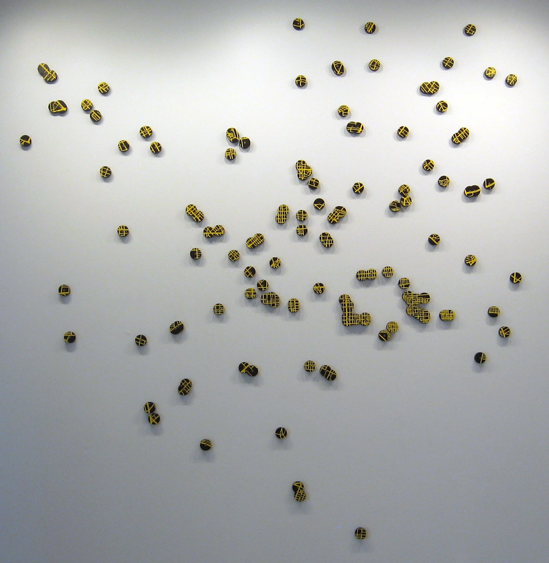 "Western Union: Baltimore" acrylic on wood 108"x96" 2013