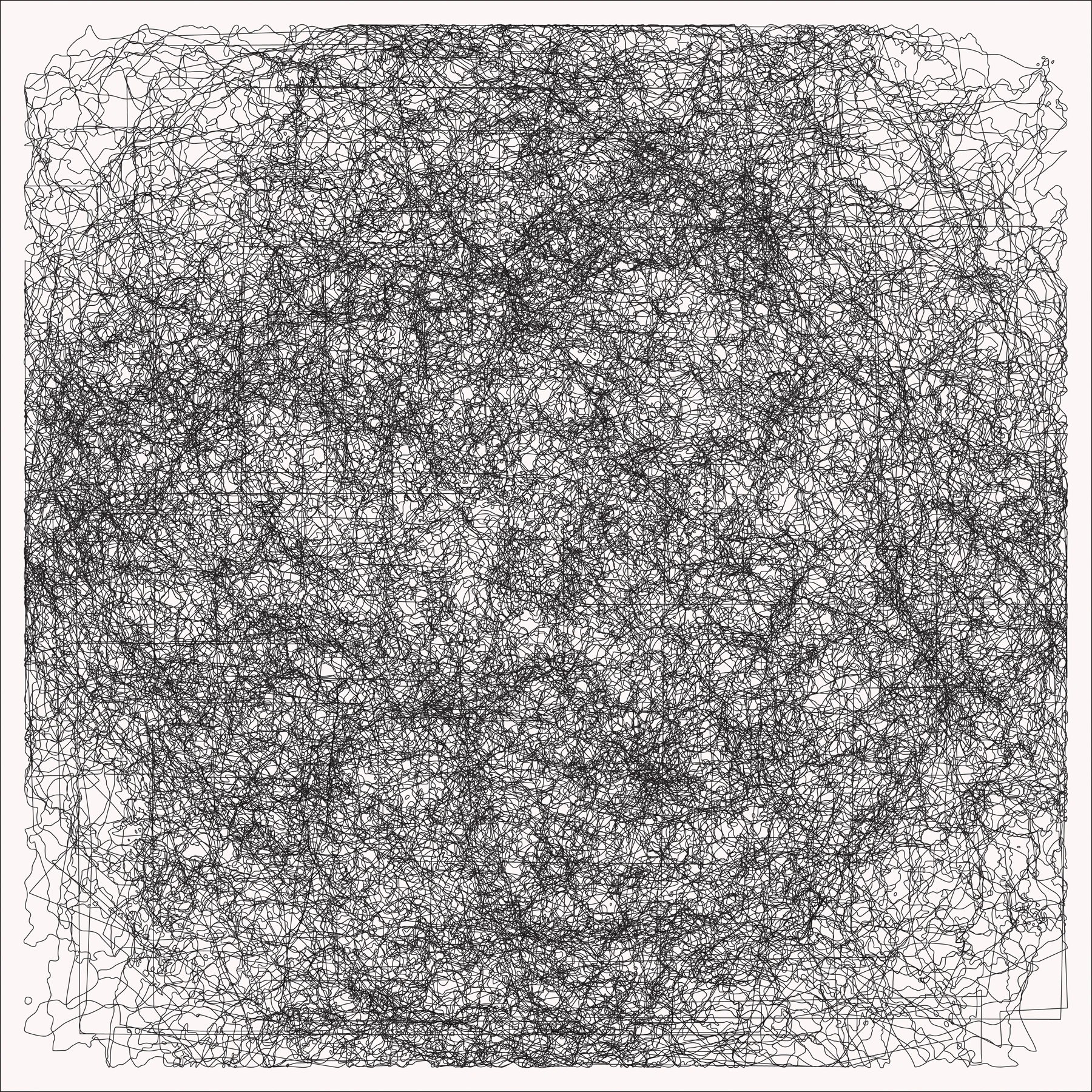 "Topography: Intergovernmental Organization: International Monetary Fund" digital print 22"x22" 2007