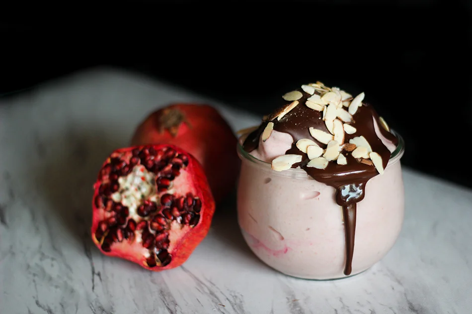 Vegan Pomegranite Ice Cream with Chocolate Almond Hardshell-3.jpg