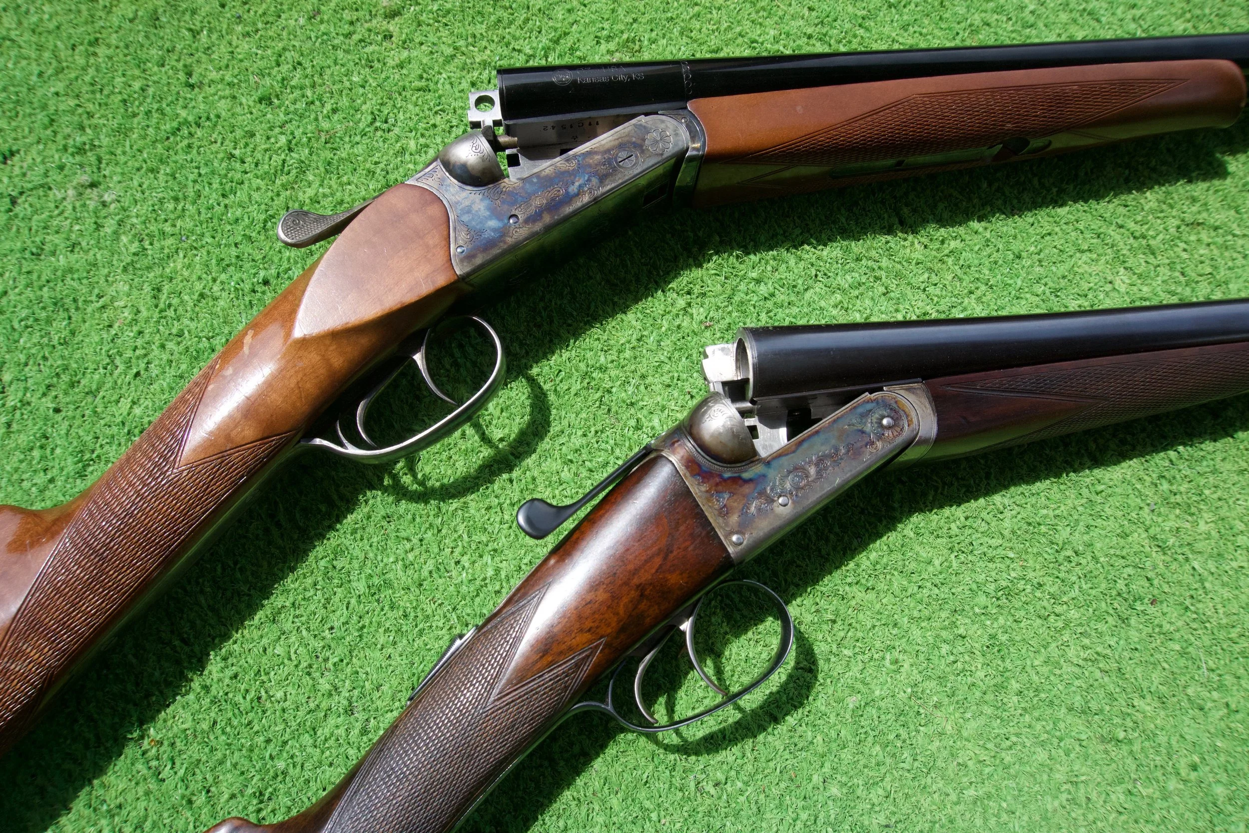 The other gents shoot classic side x side's in 20 and 16 gauge