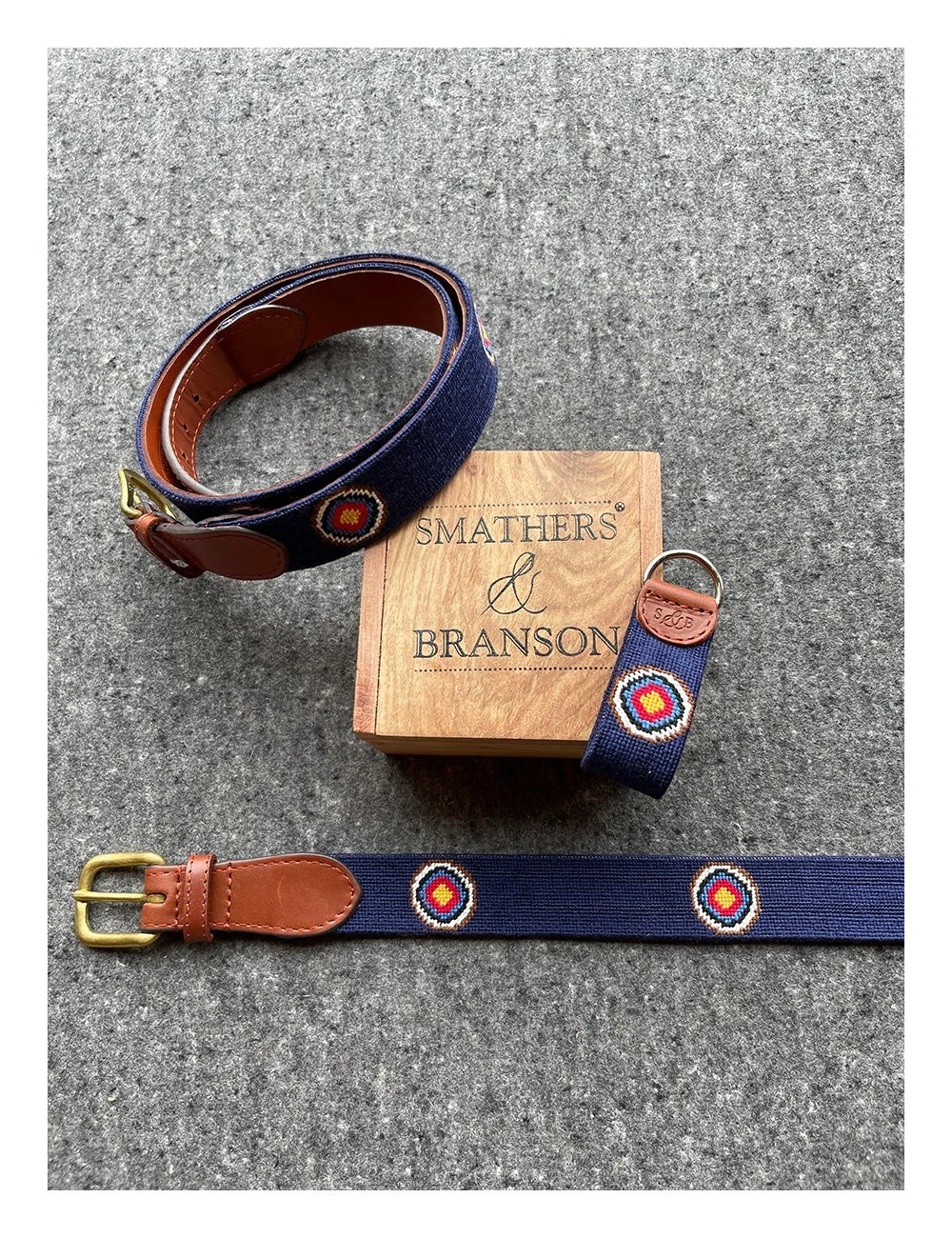 Wm Brown x Smathers and Branson Belts 