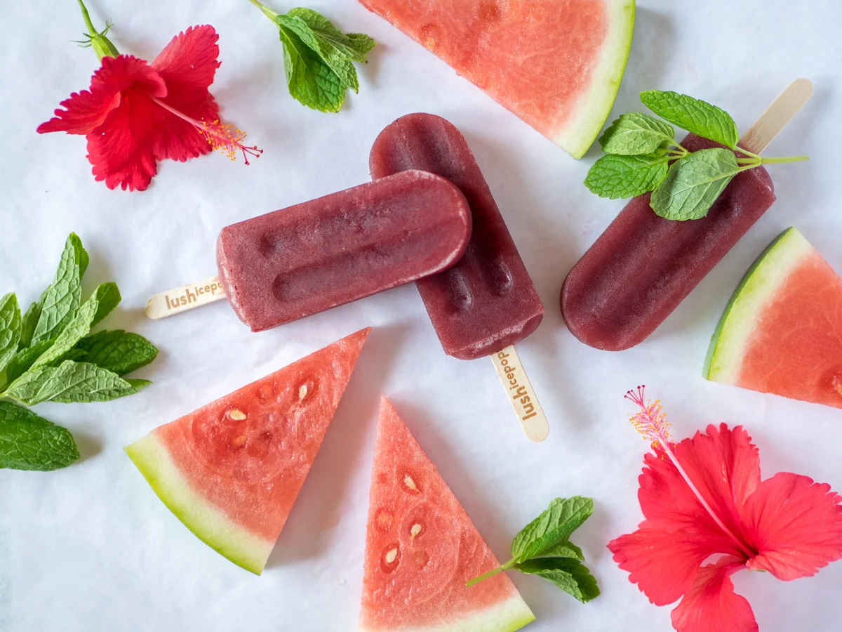 Watermelon, Hibiscus and Mint