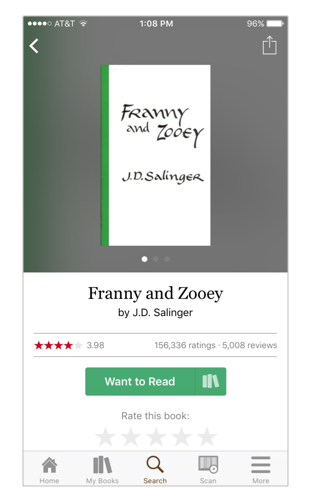Users did not know that clicking the book icon on the green button would take them to another screen that gave them the option to add the book to their Read shelf