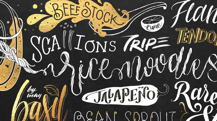 Pho 21 Lettering Murals