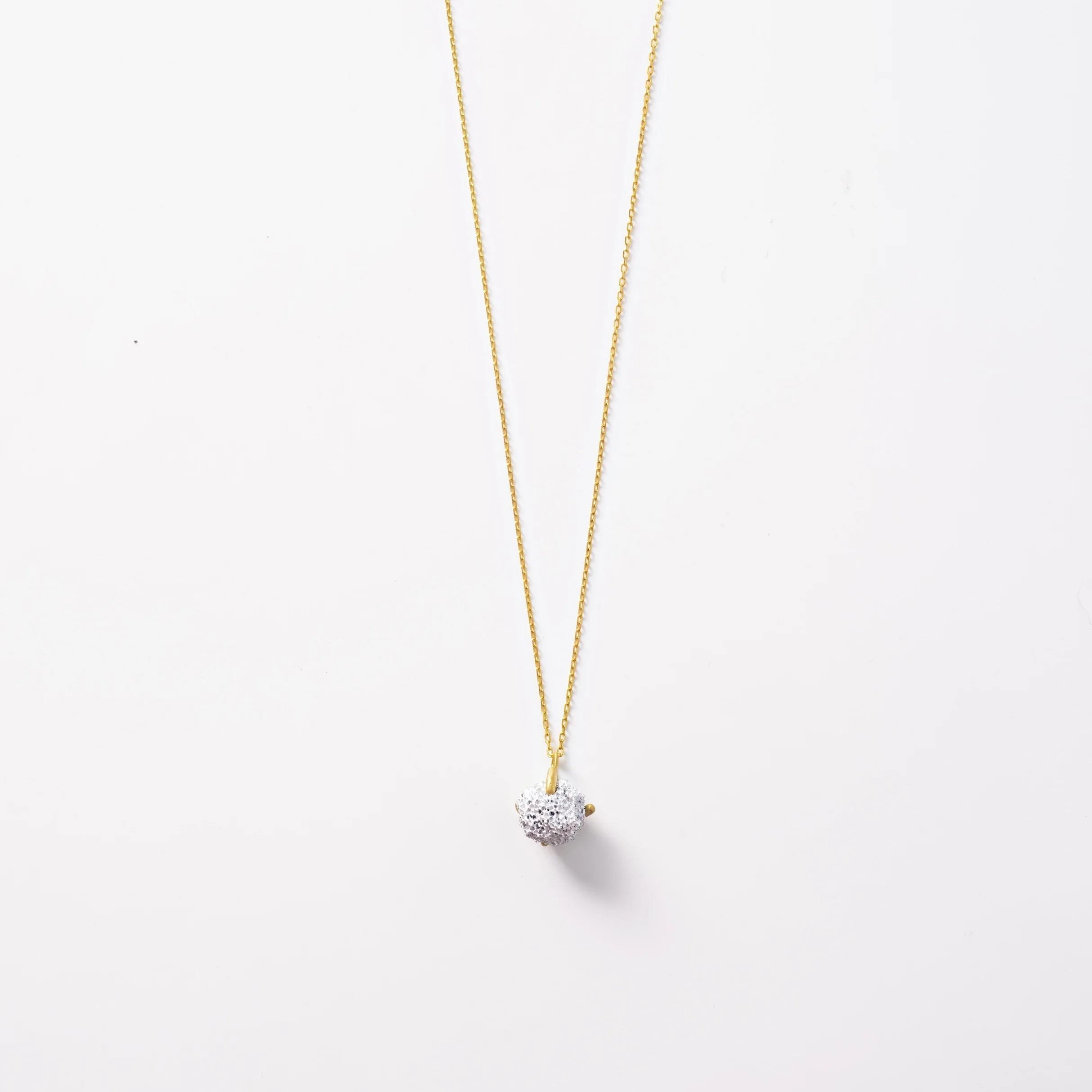 Emptiness Mini Pendant Necklace