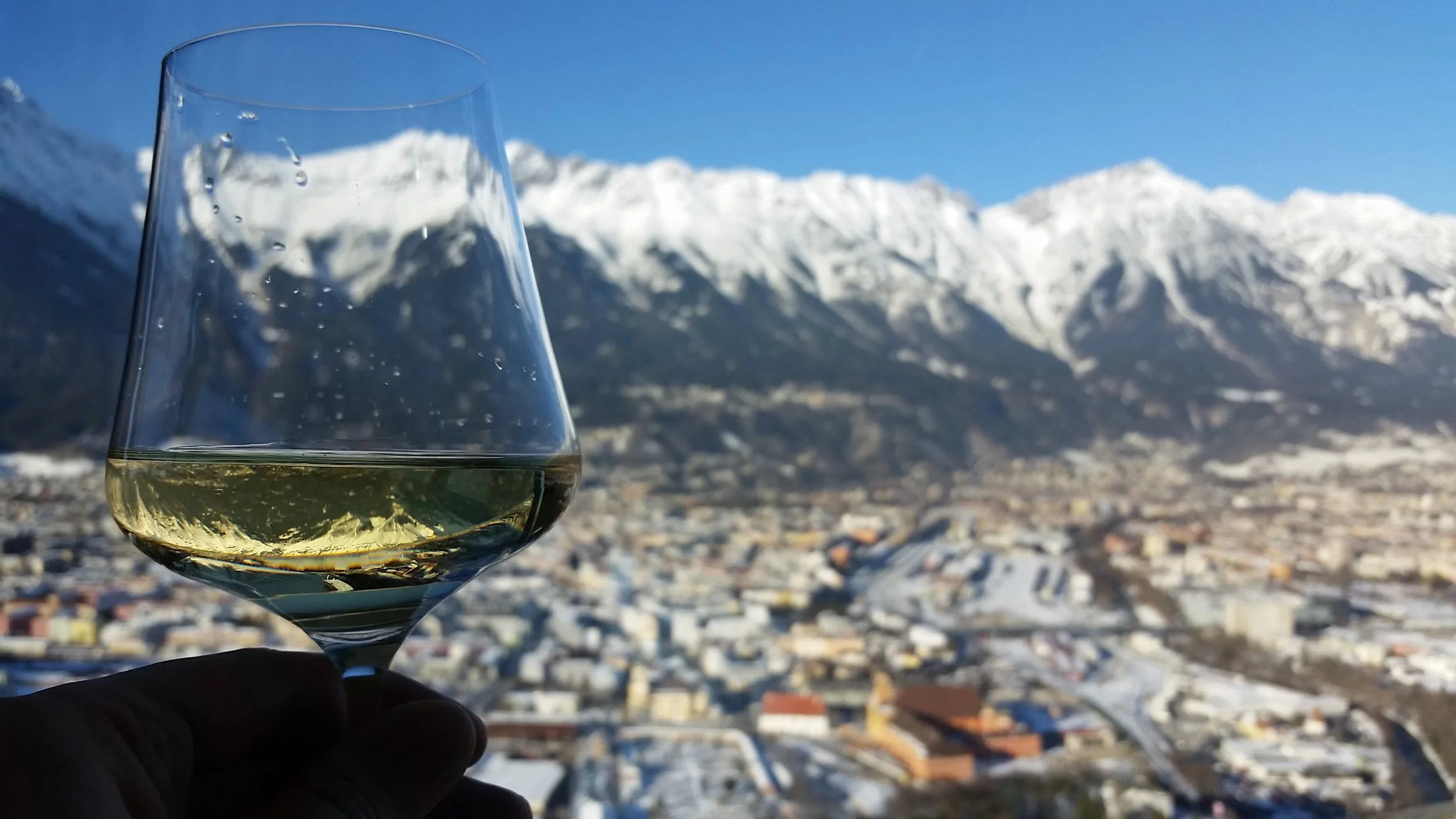 Raising a glass to Innsbruck