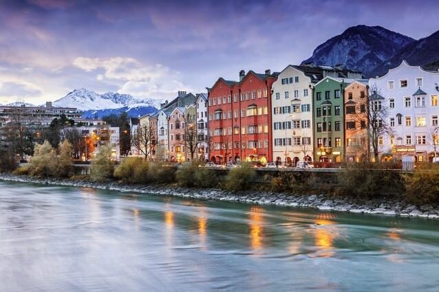 Evening in Innsbruck - "Capital of the Alps"