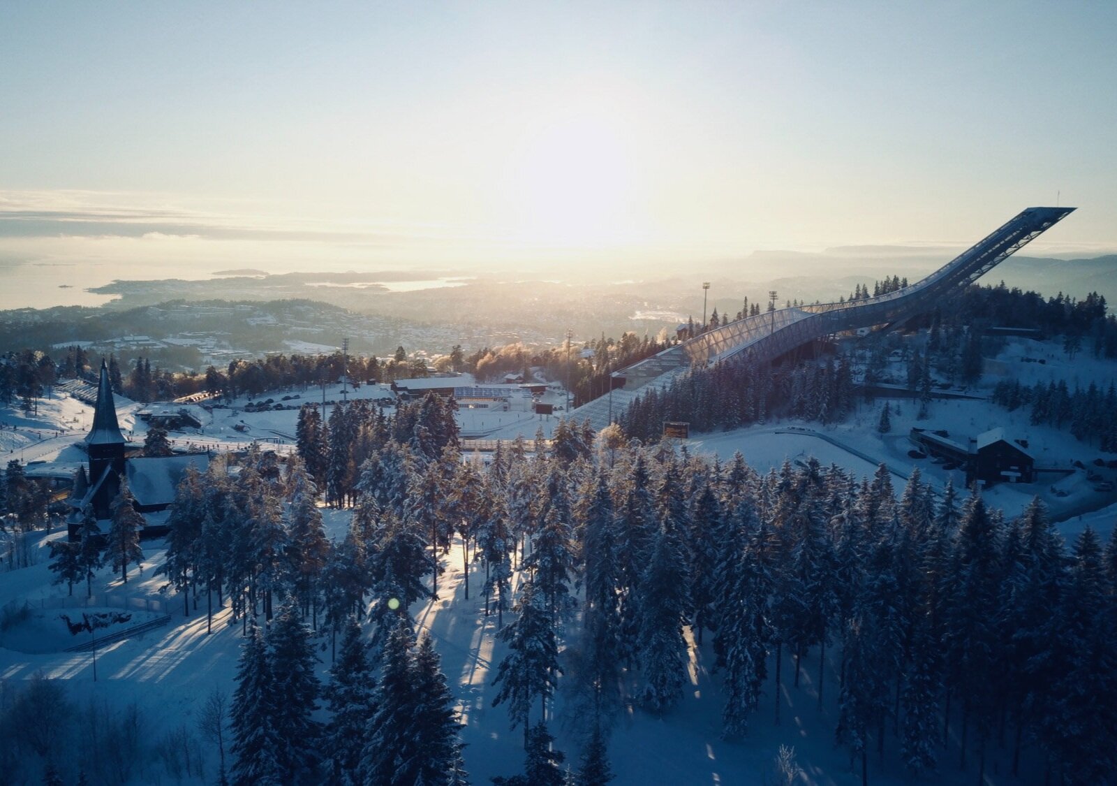 Visit to the Norwegian Ski Museum and Holmenkollen ski jump