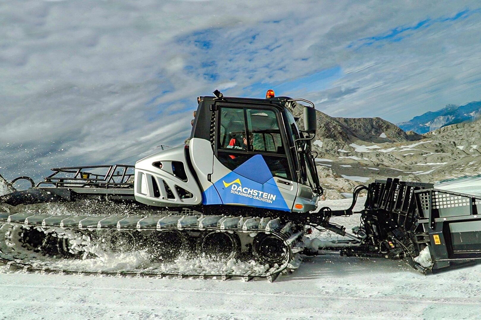 Skiing on the Dachstein Glacier