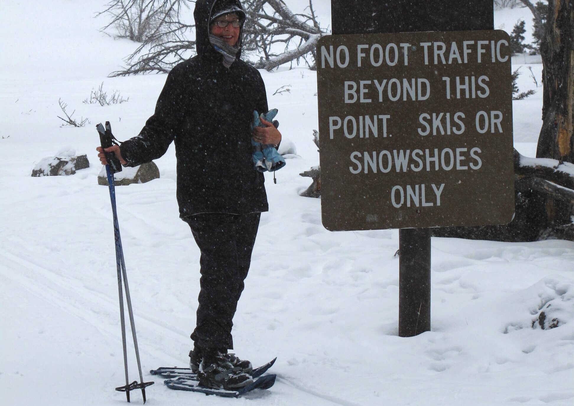 Snowshoeing