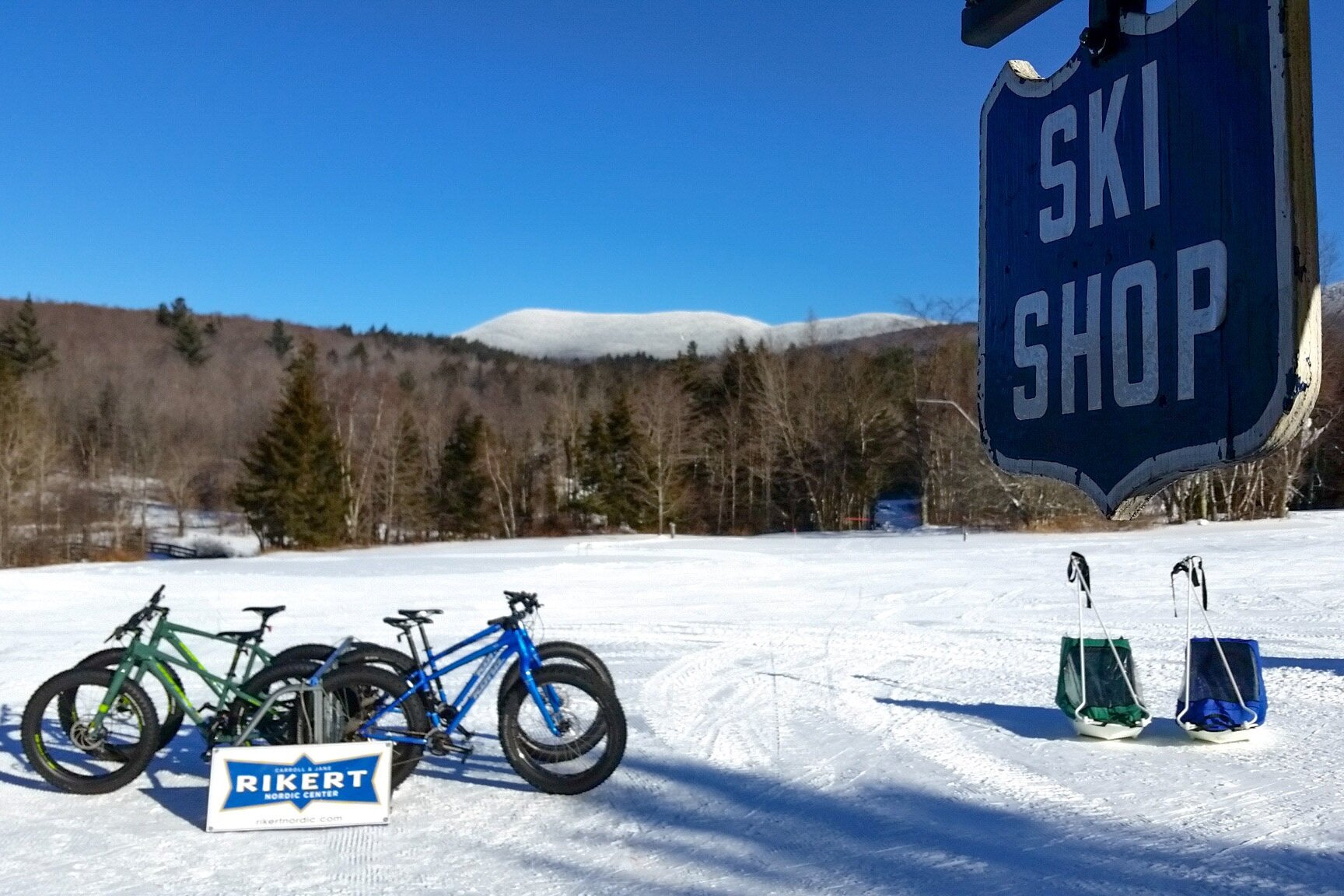 Fat biking & snowshoeing