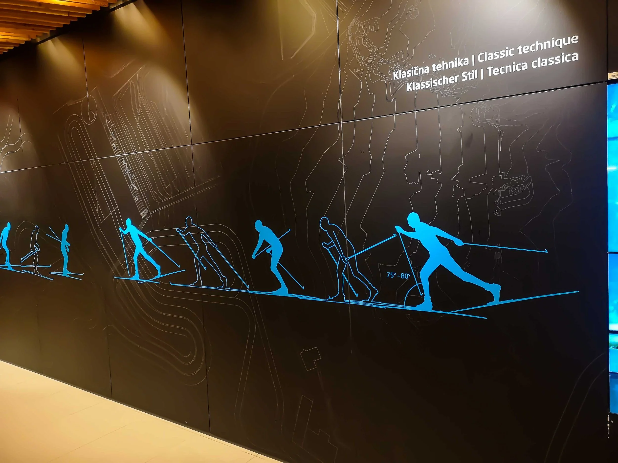 Slovenia Ski Museum exhibit