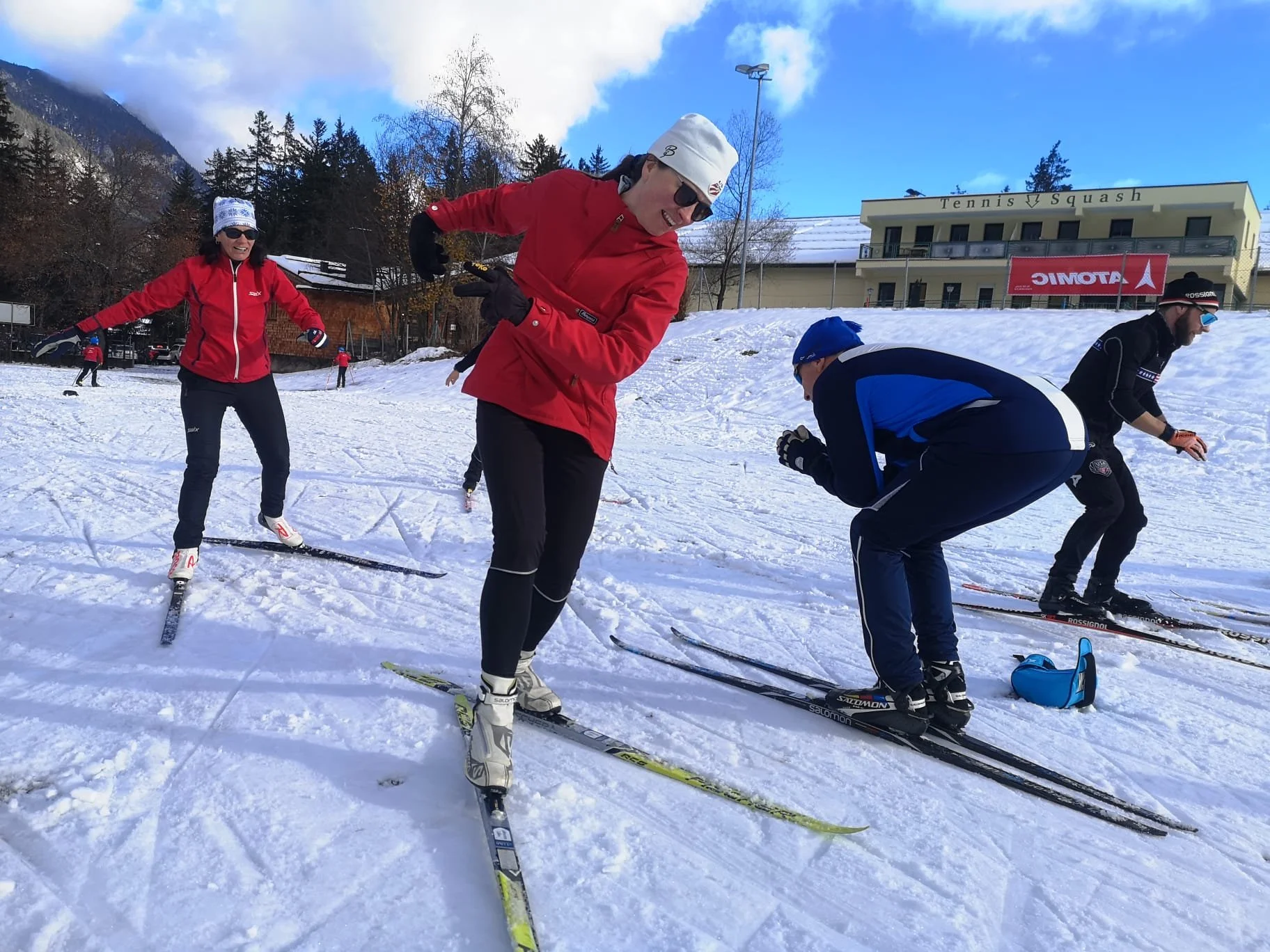 Skiing in Seefeld!