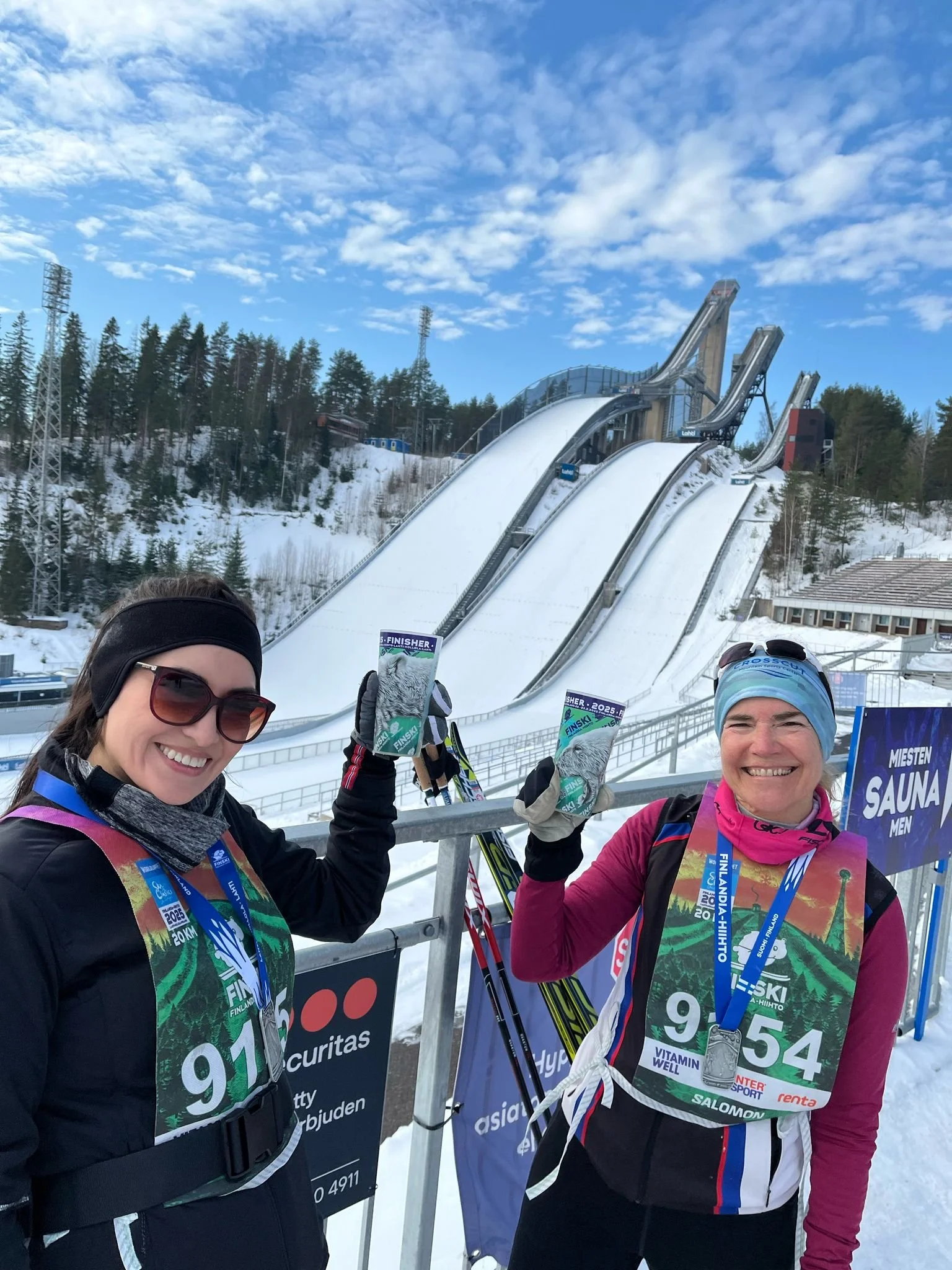 Cheers to a successful race at the Finlandia-Hiihto.jpeg