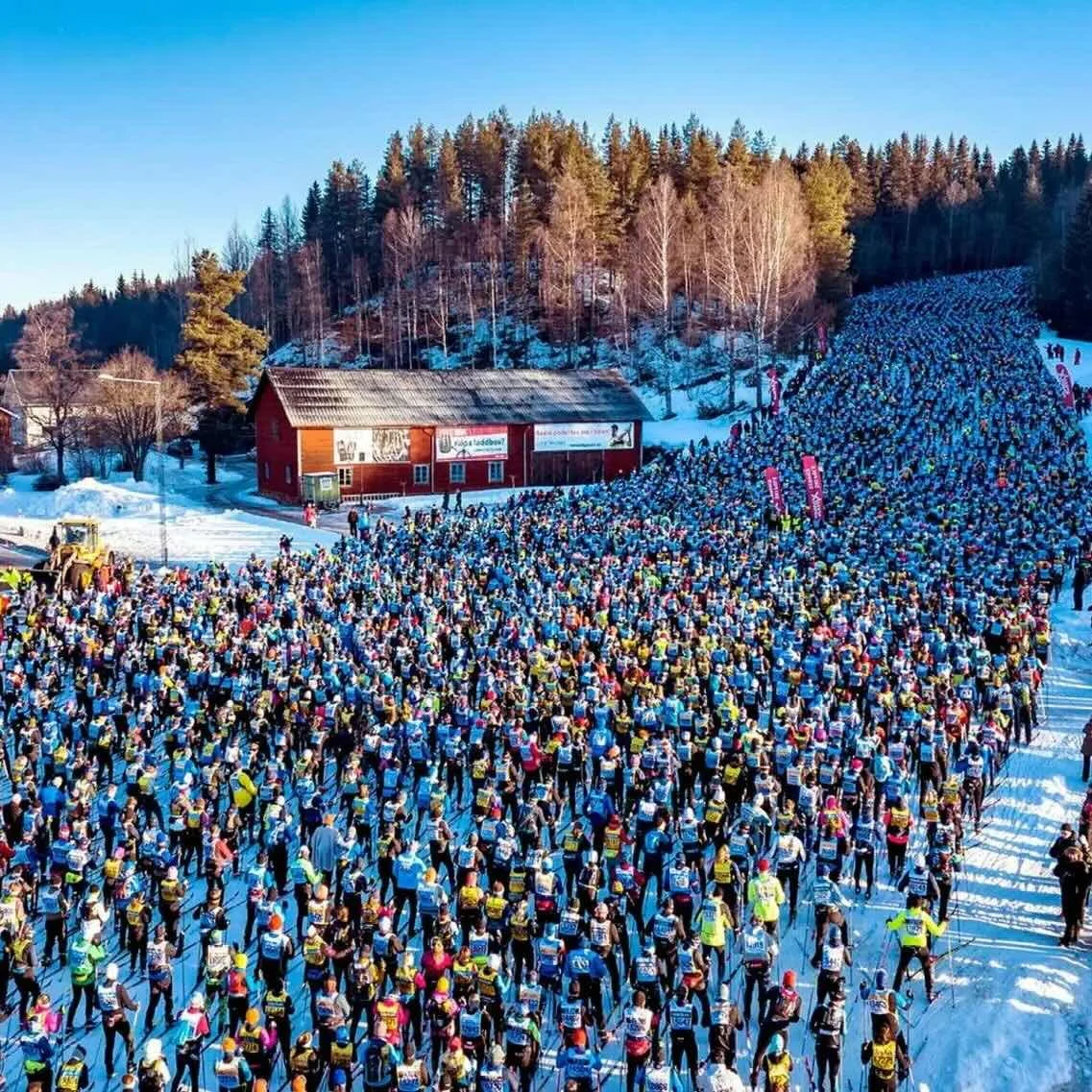 Guaranteed entries for the Vasaloppet (purchased separately)