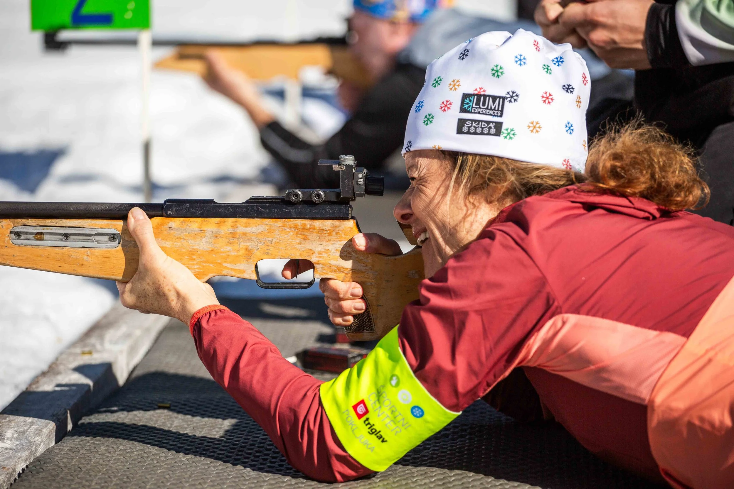 Try out the biathlon