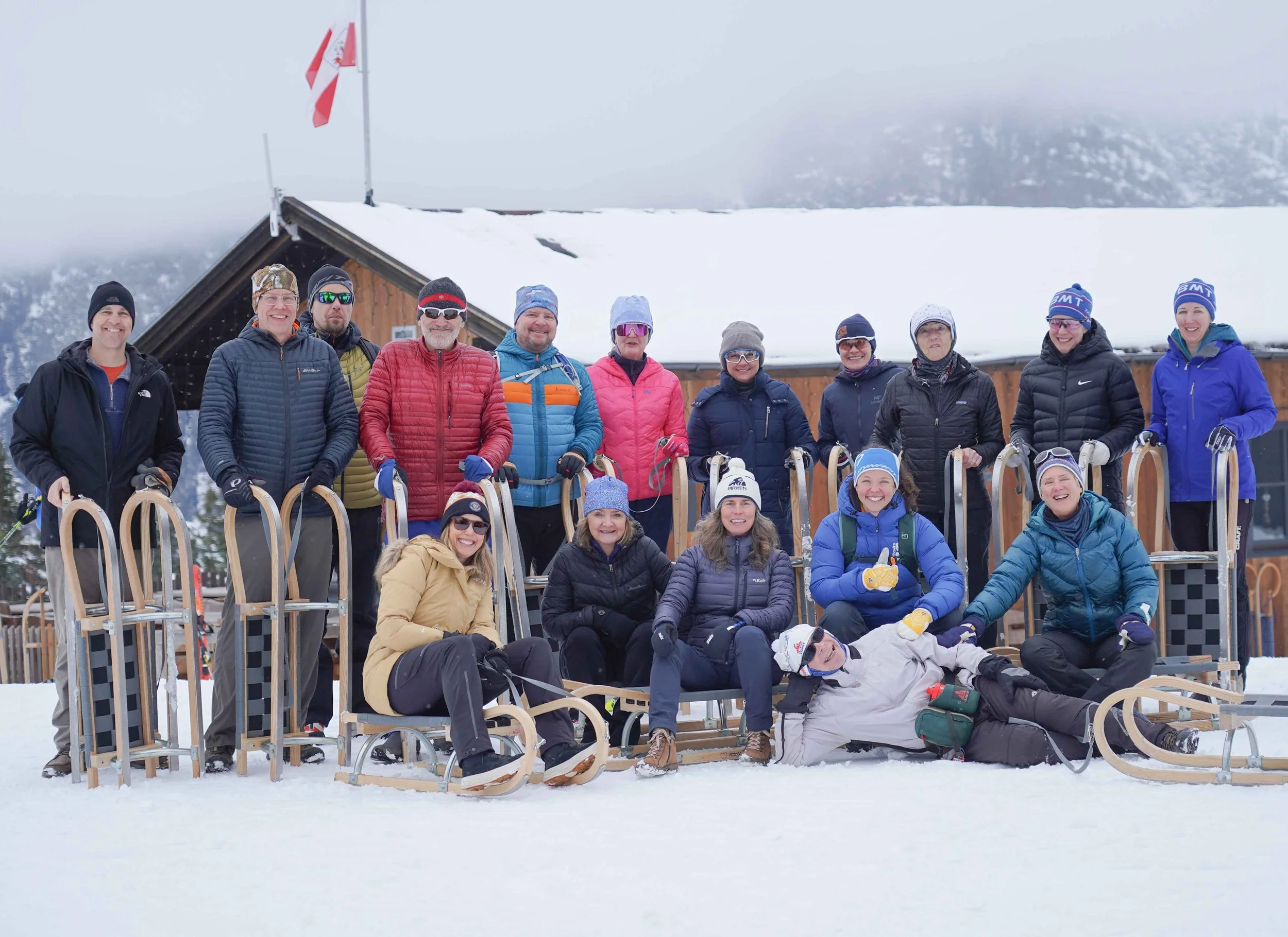 Rodeling: lift-serve sledding and panoramic views