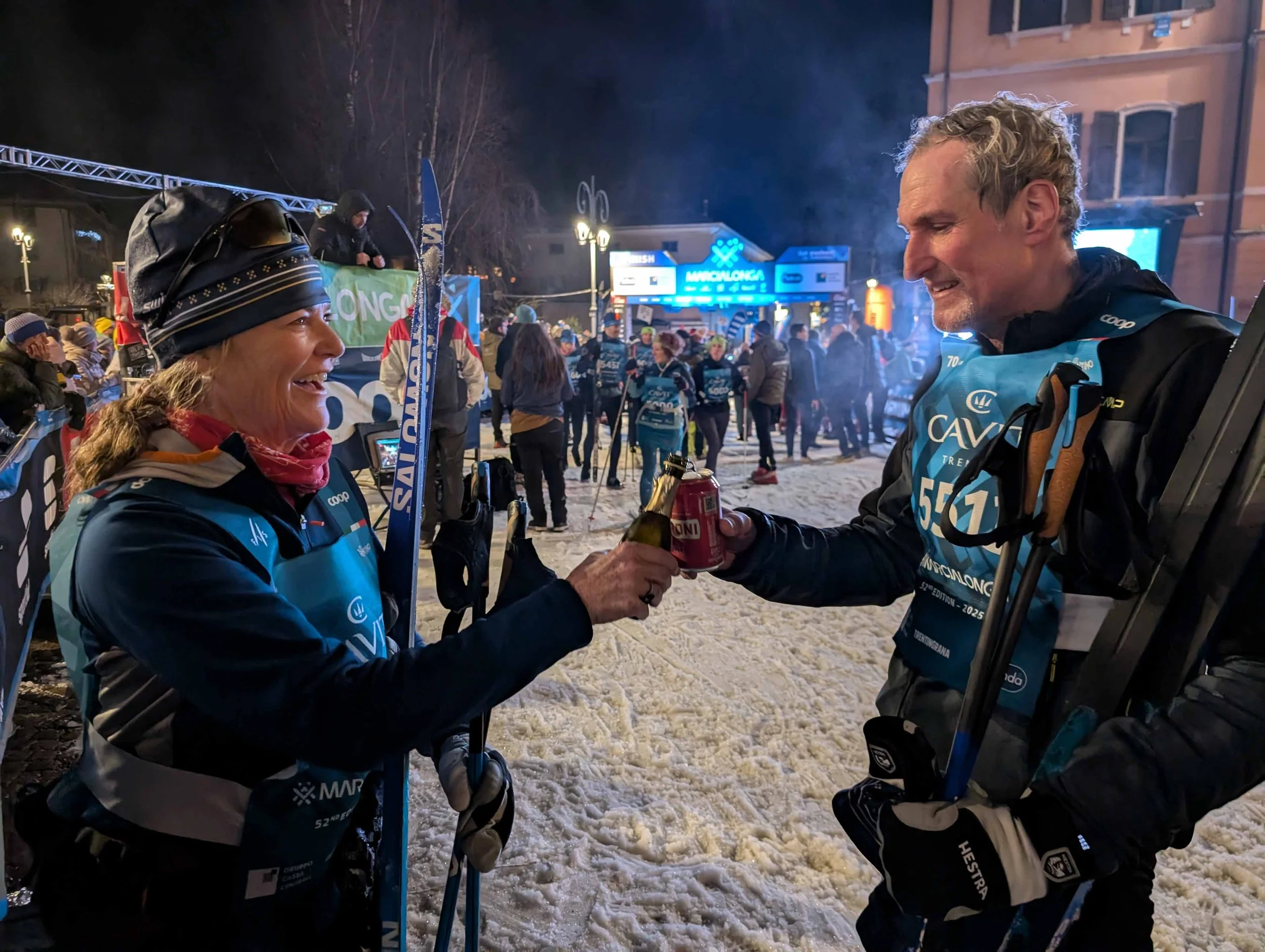 Guaranteed entry in Marcialonga ski marathon