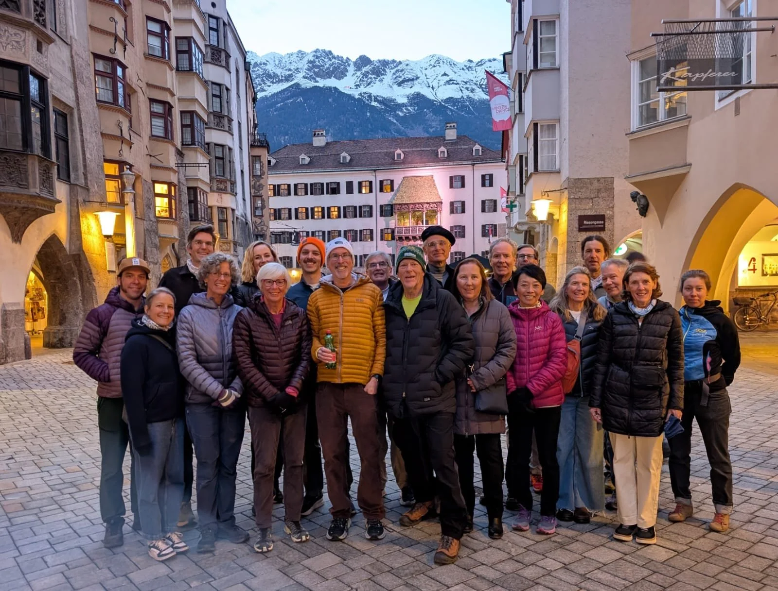 The Lumi Group discovering the charm of Innsbruck, the capital of Tyrol