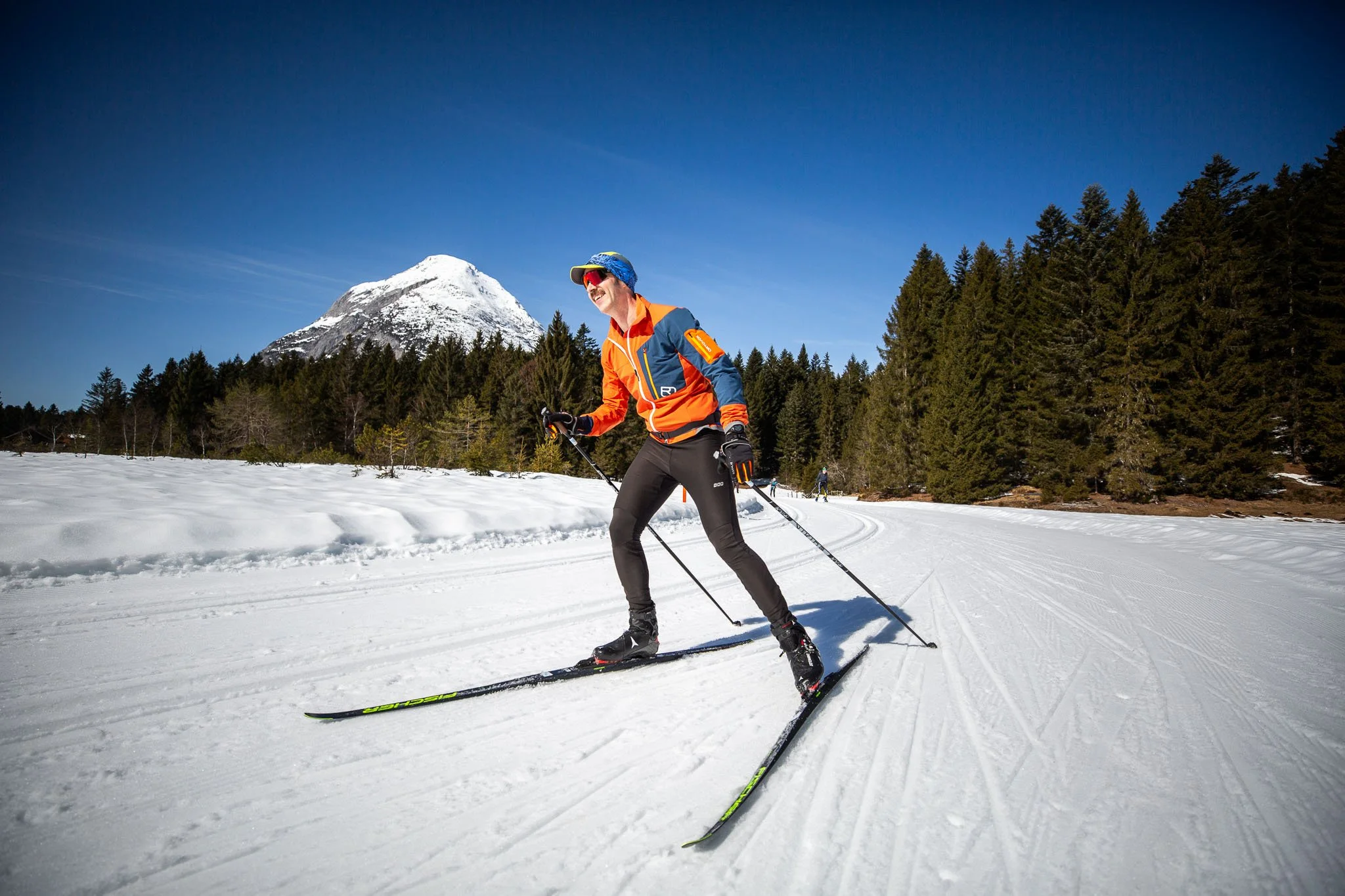 Seefeld cross-country ski network offering excellent trails for beginners and advanced skiers