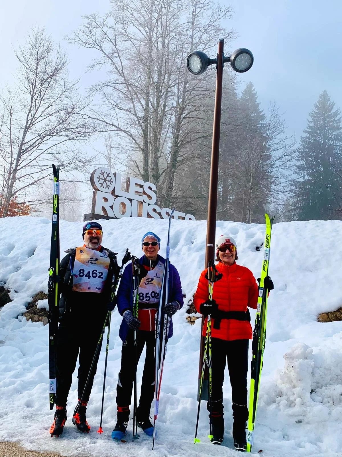 Perfect snow conditions in Les Rousses