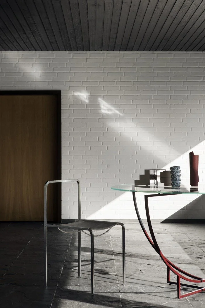 Our furniture in the home of artist Ida Elke