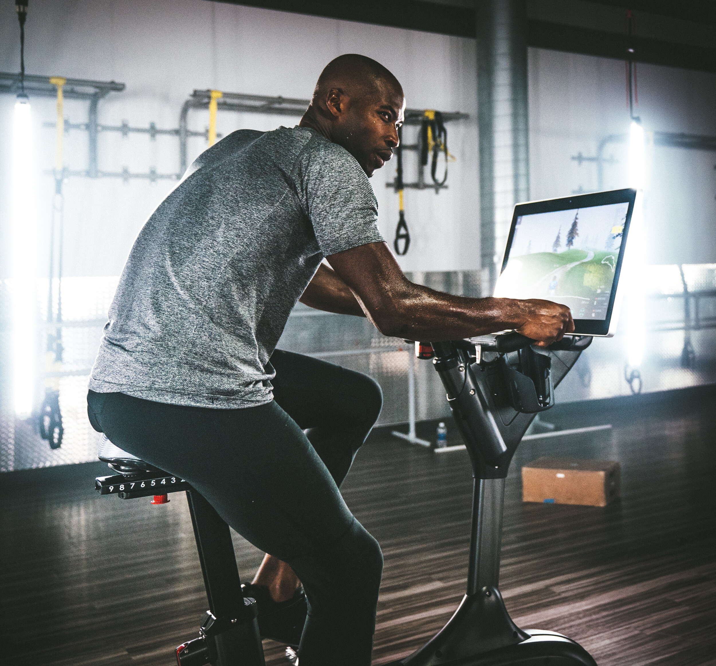THE WORLD'S MOST ADVANCED EXERCISE BIKE