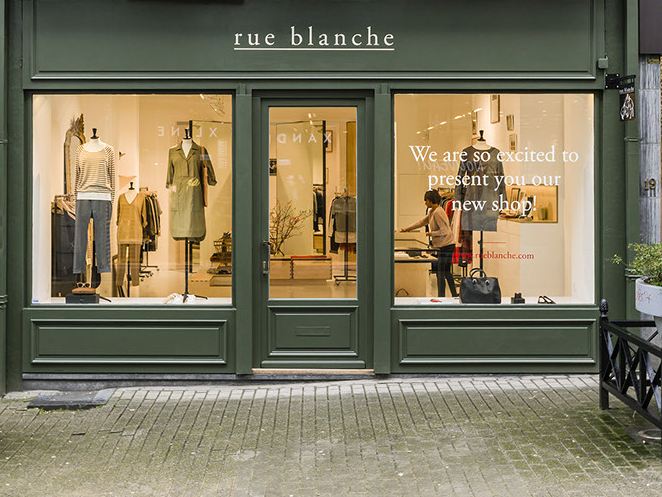 Rue blanche shop Brussels