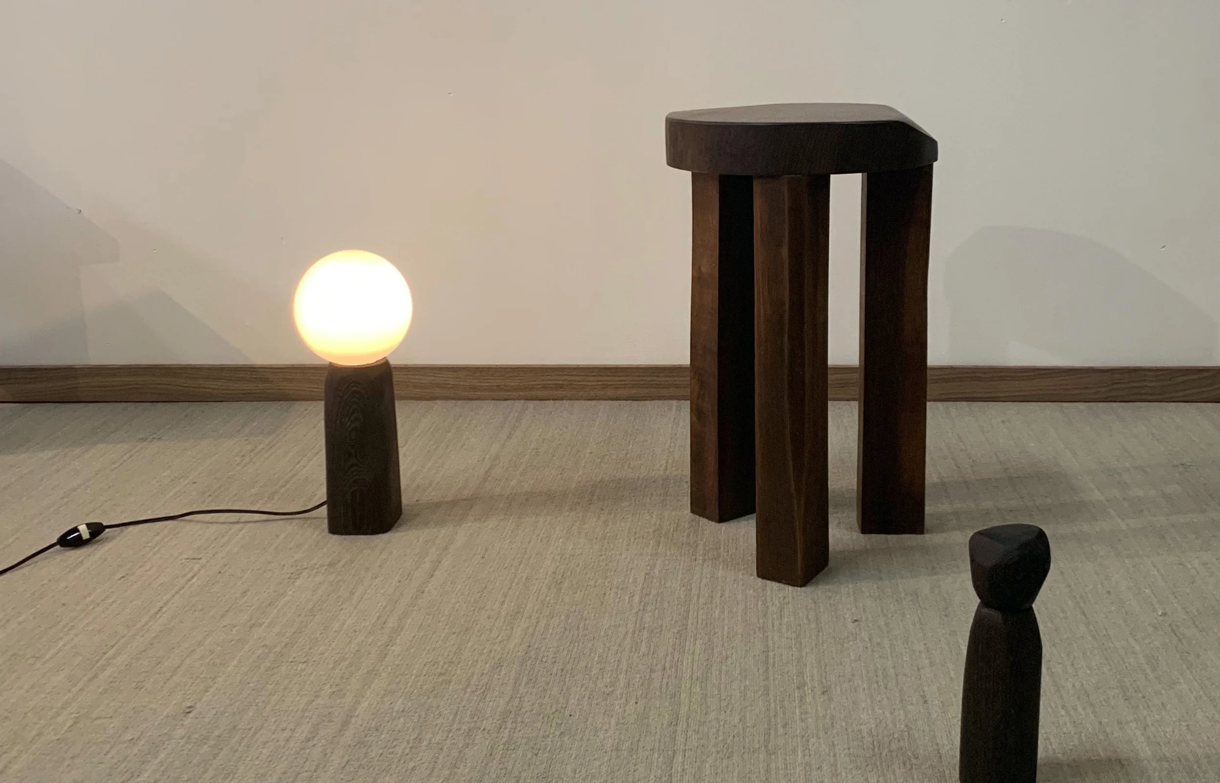 Lampe bois