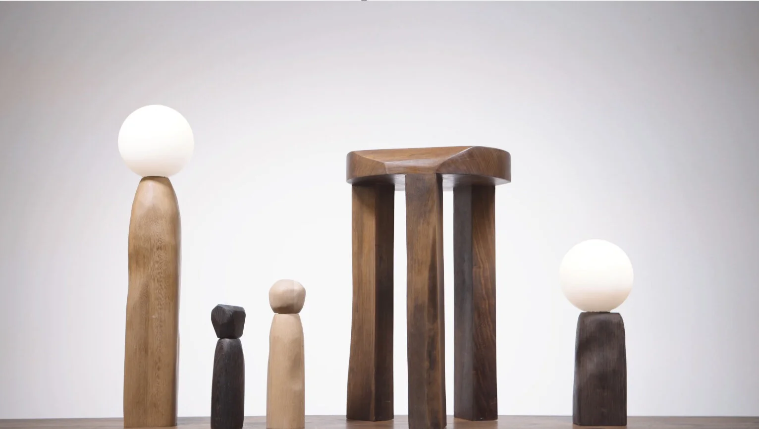 wood lamp