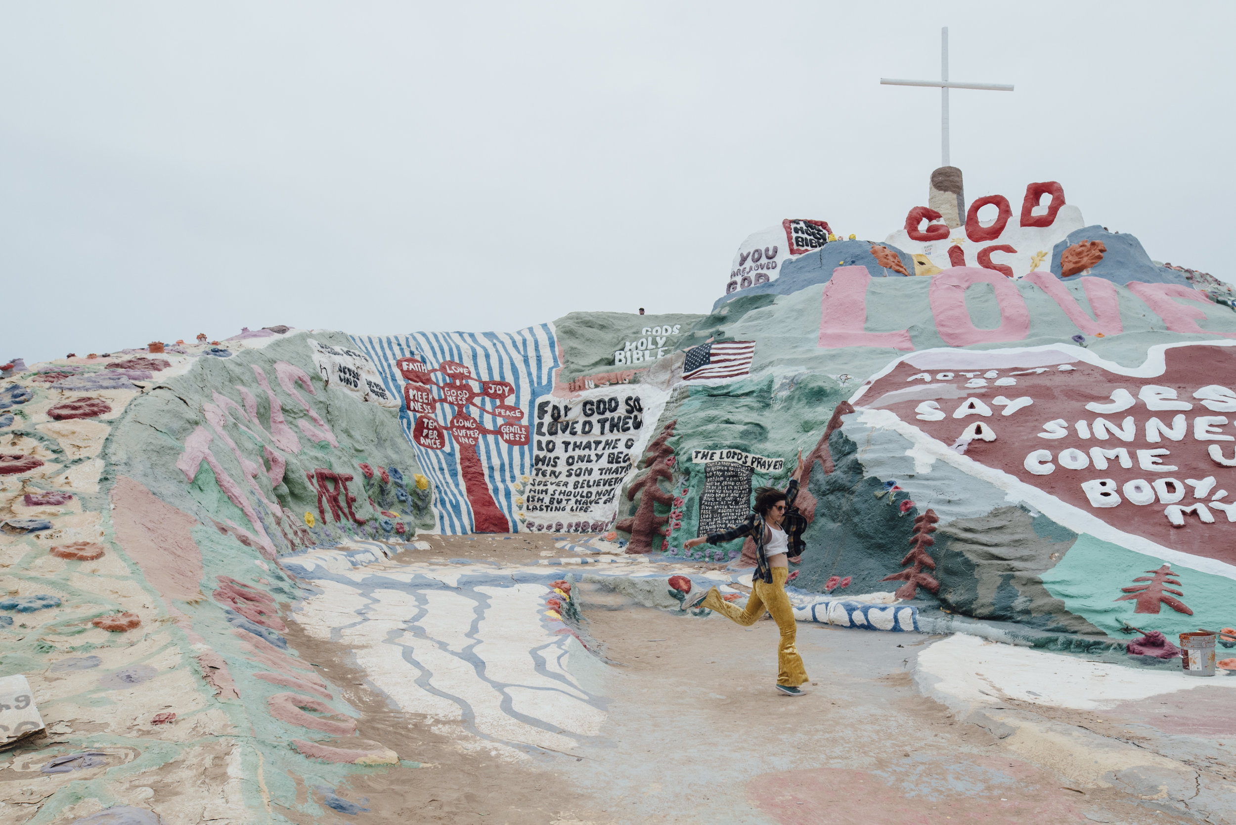 Salvation Mountain - Niland, CA 1/3/18 with Yazmine Zoraida 