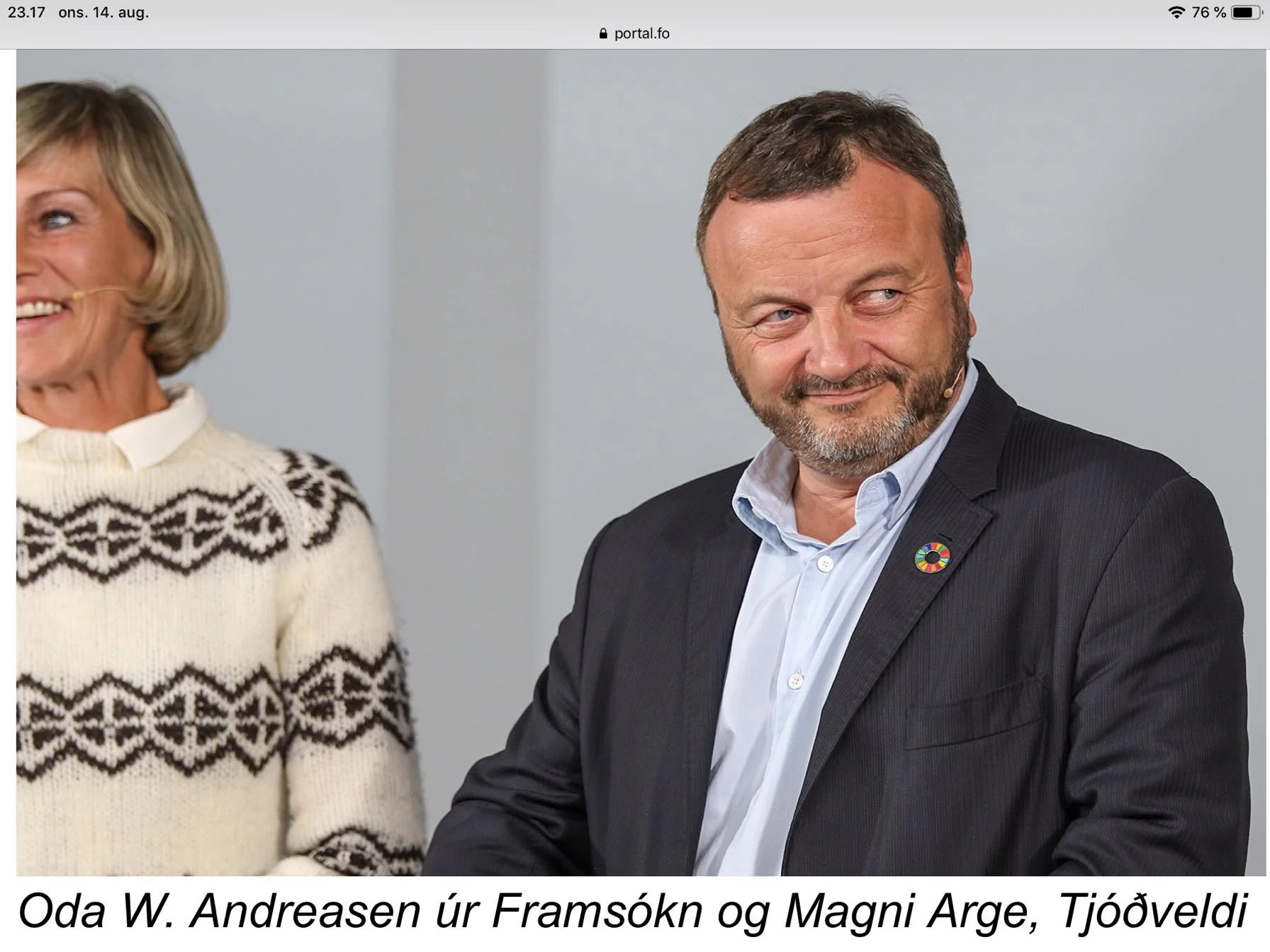 KANSKA HÓMAST EIN BREIÐ SEMJA 