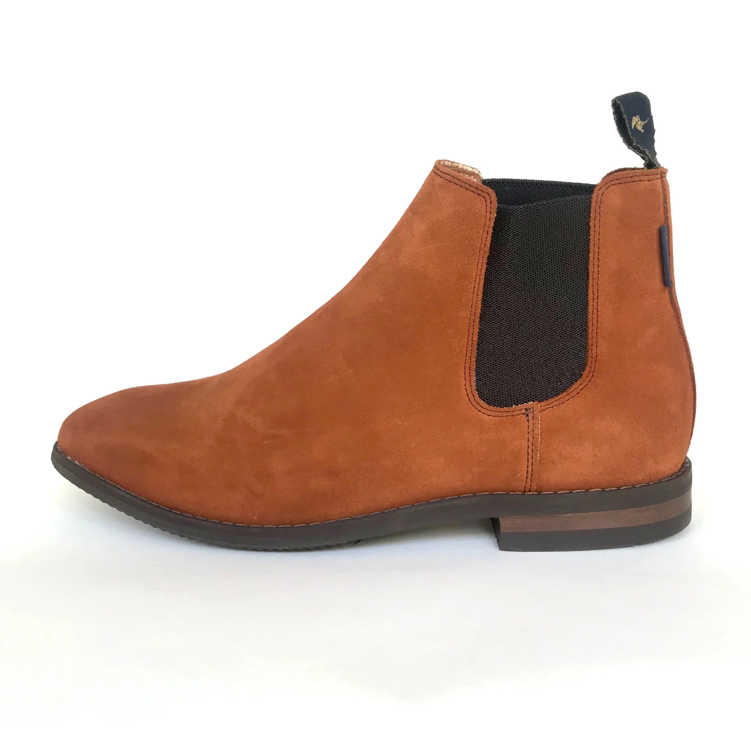 CELERIS-LETIZIA: BURNT ORANGE SUEDE 